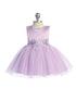 Baby Girls Tulle Charming Flower Girl Dress 0M-24M